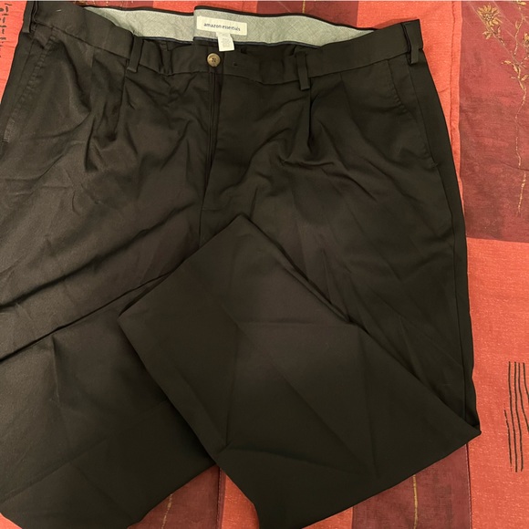 Amazon Essentials Pants Mens Black Dress Pants Poshmark